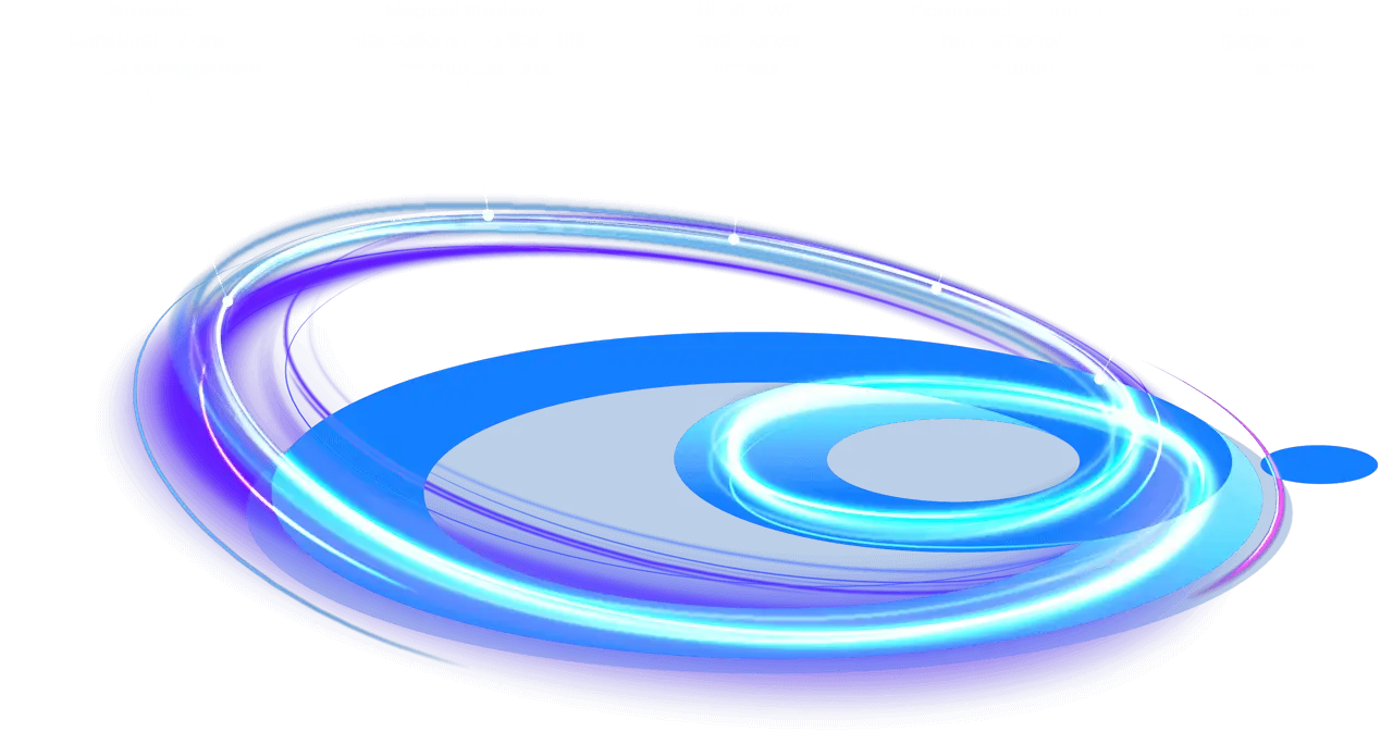 Prime Logo with all the services coming out like a labelled diagram.