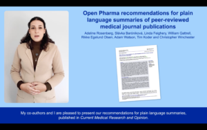 Open Pharma recommendations for PLS
